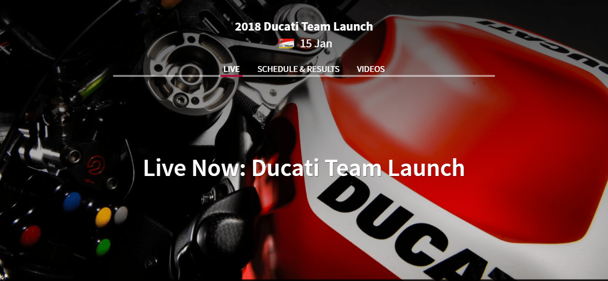 Ducati Team MotoGP 2018: Apresentação / Presentation