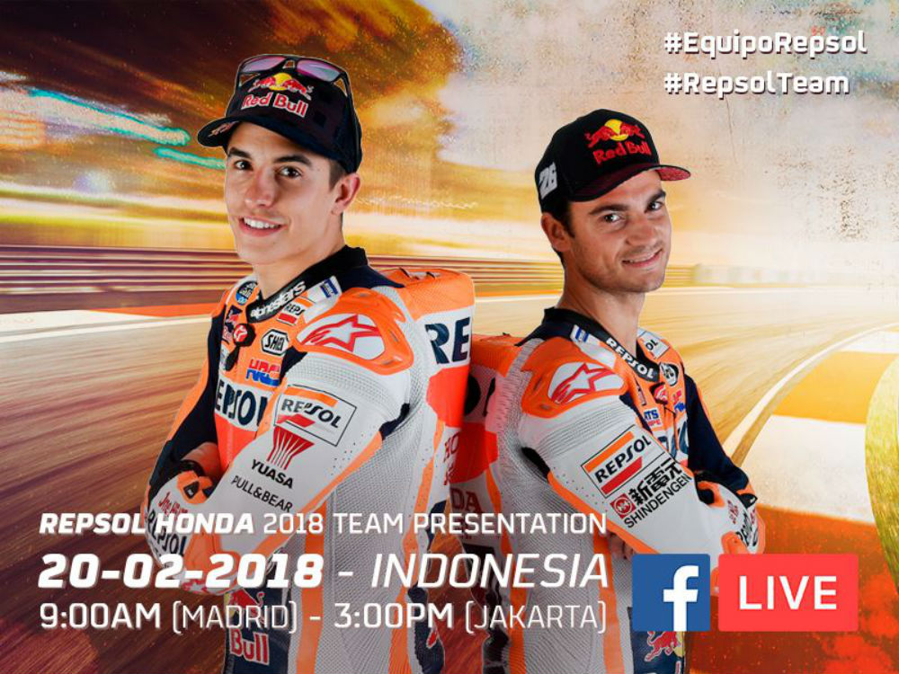 Repsol Honda Team 2018 Presentation – Assista/Watch