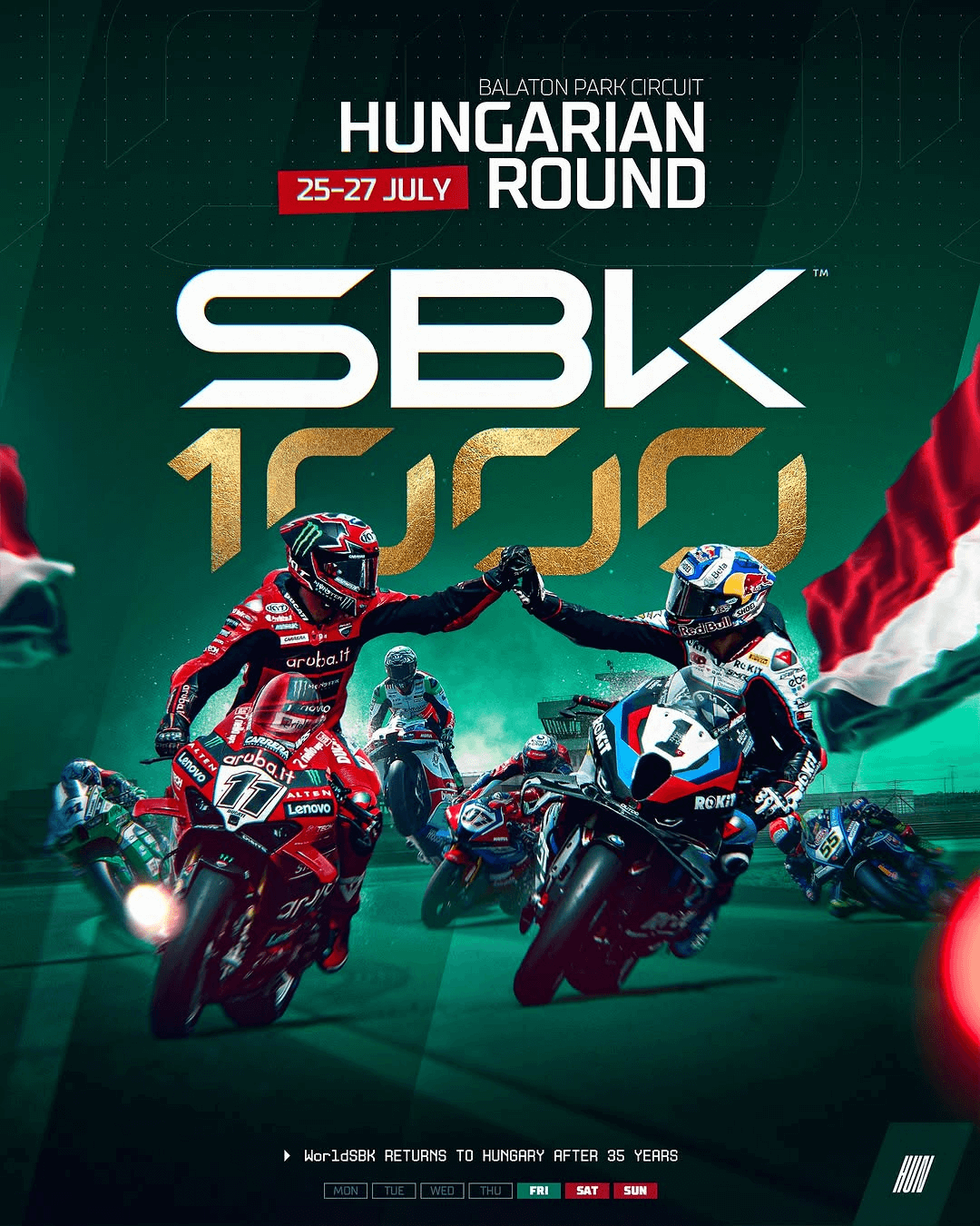 WSBK 2025 – Round 8, #HungarianWorldSBK / Balaton | Watch Online Free