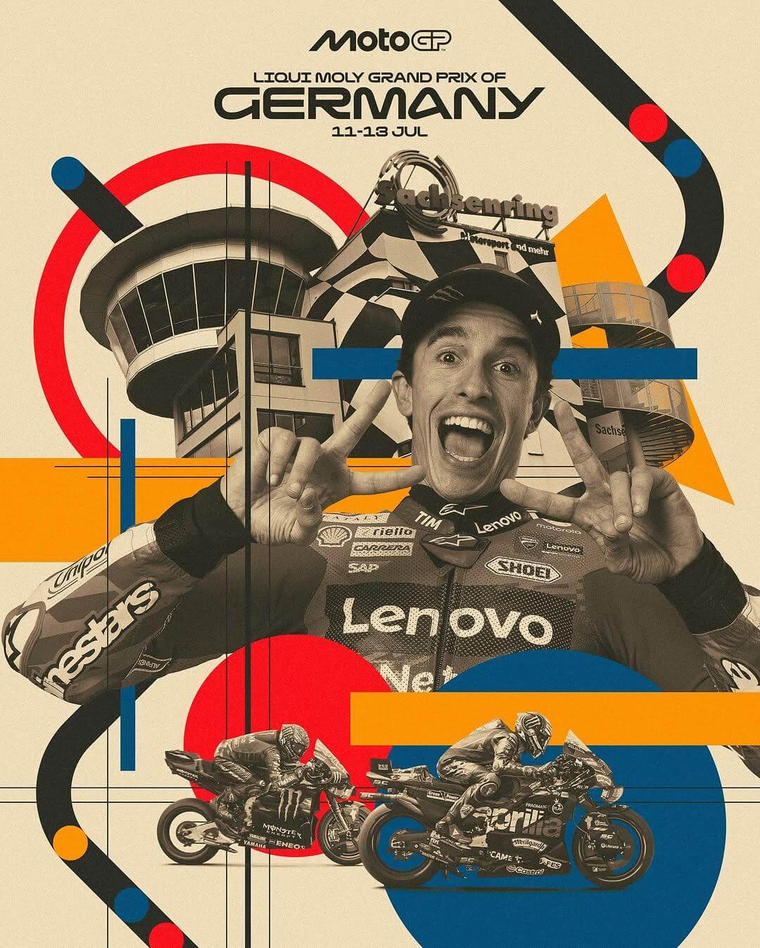 MotoGP 2025 – Round 11, #GermanGP / Sachsenring | Watch Online Free